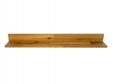 Exquisite Acacia Wood L-Shaped Wall Shelf Set